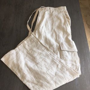 Men’s linen cargo style pants